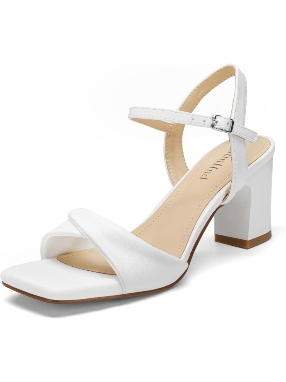 Stylish Block Heel Sandals for Women | Square Open Toe, Adjustable Strap
